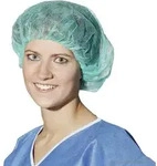 Foliodress cap Comfort Universal gr&uuml;n OP-Hauben (100 Stck.)