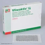 Vliwaktiv Ag Aktivkohle-Tamponaden mit Silber,steril, 10 x 10 cm (10 Stck.)