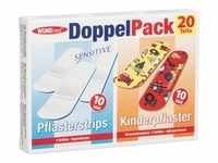 WUNDmed® Doppelpack 20-teilig Pflasterstrips + Kinderpflaster