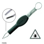 Zecken-Fix Zeckenpinzette aus Edelstahl/Kunststoff, sterilisierbar