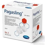 Pagasling Schlinggazetupfer steril Gr. 3, pflaumengro&szlig; (4 Stck.)