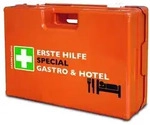 Verbandkoffer SPECIAL Gastro & Hotel Inhalt DIN13157:2021-11+Zusatzausstattung