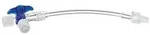 Discofix C Dreiwegehahn blau steril, mit Verbindungsleitung 10 cm