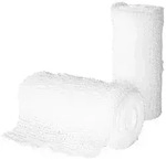 YPSIFLEX elastische Mullbinden 4 m x 8 cm, 20-f&auml;dig, lose (20 Stck.)