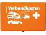 KFZ.-Verbandkasten Standard mit F&uuml;llung DIN 13164, orange