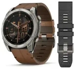 Garmin fēnix&reg; 8 - 51 mm AMOLED Sapphire Graphit/Carbongrau Titan inklusive