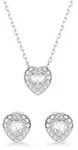 Swarovski Ariana Grande x Swarovski Set Verschiedene Schliffe, Herz, Wei&szlig;,