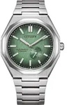 Citizen Super Titanium Zenshin 60 gr&uuml;n Herrenuhr NK5020-58X