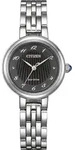 Citizen Analog Quartz, Eco-Drive, Edelstahlband, 27,7 mm Geh&auml;usedurchmesser, Schwarz