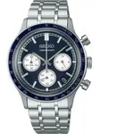 Seiko Quarz Chronograph Blau Herrenuhr SSB477P1