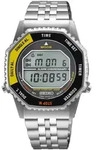 Seiko Klassik Digital Chronograph, Gelb Herrenuhr SMGG17P1