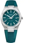 Mido Multifort 8 One Crown, Achteckige L&uuml;nette, Automatikwerk, Gr&uuml;n Herrenuhr