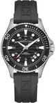 Hamilton KHAKI NAVY SCUBA AUTO Schwarz Kautschuk 40 MM Herrenuhr H82415330