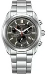 Citizen Super Titanium TM Eco-Drive schwarz &oslash; 40mm Herrenuhr AT2590-59E