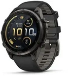 Garmin fēnix&reg; 9 Pro inReach&reg; - 47 mm AMOLED Sapphire Carbongrau DLC Titan mit