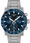 Tissot Supersport Chrono 42mm, Quarzwerk, Butterfly-Faltschlie&szlig;e mit Dr&uuml;ckern