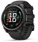 Garmin fēnix&reg; 9 - 47 mm AMOLED Sapphire Schwarz/Carbongrau DLC Titan mit