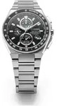 Citizen Eco-Drive Funk Chronograph Super Titanium schwarz Herrenuhr AT8390-55E