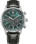Citizen Eco-Drive Classic Chronograph, Leder Gr&uuml;n, 42mm Herrenuhr CA4720-01X