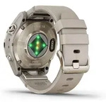 Garmin Fenix Ersatzarmband Leder Beige QuickFit