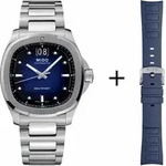 Mido Multifort TV Big Date Herrenuhr M049.526.11.041.00 Set mit blauem