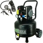 Silent Fl&uuml;sterkompressor 36L vertikal Kompressor leise 900 W, 62dB, 8 bar ink...