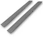 TRUTZHOLM 2x Auffahrrampe 200 cm Tragkraft 400 kg Alu profiliert Verladerampe...