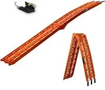 TRUTZHOLM 1x Auffahrrampe klappbar 228 cm Traglast 340 kg Alu Motorradrampe V...