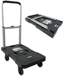 Plattformwagen klappbar 150 kg leicht mobil Transportwagen f&uuml;r Eink&auml;ufe Umzug...