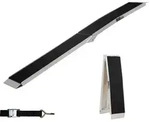 TRUTZHOLM 1 x Auffahrrampe klappbar 228 cm 340 kg Traglast Alu Anti Rutsch E-...