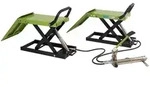 Paar Auffahrrampe hydraulisch 1360 kg Breite je 34 cm Hebeb&uuml;hne doppelt Wagen...