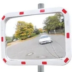 TRUTZHOLM Verkehrsspiegel eckig Weitwinkelfunktion 40x60cm Sicherheitsspiegel...