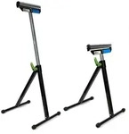2x Rollenbock 90 kg h&ouml;henverstellbar bis 109cm 30 cm Rollenbreite klappbar...