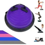 Yoga Gymnastik Balance Half Ball Trainingsball verschiedene Farben Pink