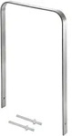 Fahrradanlehnb&uuml;gel 117 x 80 cm Edelstahl 13 mm Fahrradst&auml;nder Anlehnst&auml;nder...