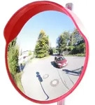 TRUTZHOLM Sicherheitsspiegel rund 60 cm mit schwenkbarer Halterung Verkehrssp...