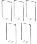 5 x Fahrradanlehnb&uuml;gel 117 x 80 cm Edelstahl 13 mm Fahrradst&auml;nder...