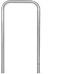 Fahrradanlehnb&uuml;gel 115x58 cm Stahl feuerverzinkt &Oslash; 48 mm zum Einbetonieren...