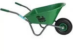 Kinderschubkarre Lokomotive 20 L Traglast 40 kg PU R&auml;der Kunststoffwanne...