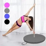 Pole Dance Matte 10 cm &Oslash; 120cm grau Tanzstangenmatte Matte Tanzstange Polematte