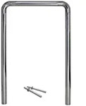 Fahrradanlehnb&uuml;gel 118 x 78 cm Edelstahl &Oslash; 60 mm Typ U Einbetonieren...