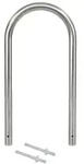 Fahrradanlehnb&uuml;gel 115 x 58 cm Edelstahl &Oslash; 60 mm Einbetonieren...
