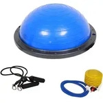Balancetrainer Yoga Gymnastik Balance Half Ball blau Trainingsball...