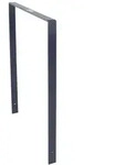 Fahrradanlehnb&uuml;gel 115x76 cm Flachstahl pulverbeschichtet zum Einbetonieren...