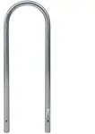 Fahrradanlehnb&uuml;gel 115 x 41 cm Edelstahl &Oslash; 49 mm Einbetonieren...