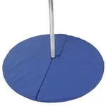 Pole Dance Matte 10 cm &Oslash; 120cm blau Tanzstangenmatte matte Tanzstange grau, 5...