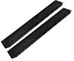 TRUTZHOLM Auffahrrampen 160 cm 400 kg Stahl schwarz geb&ouml;rdelt Verladerampe...
