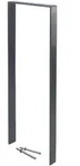 Fahrradanlehnb&uuml;gel 119 x 39 cm Flachstahl 13 mm Anthrazit Einbetonieren Anleh...