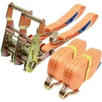2x Profi Ratschen Spanngurt Spanngurte Zurrgurt 2-tlg 5m 1,5to 1500kg T&Uuml;V/GS...