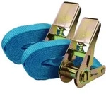 2x Profi Ratschen Spanngurt Spanngurte Zurrgurt 1-tlg 4m 0,8t 0,8to 800kg...